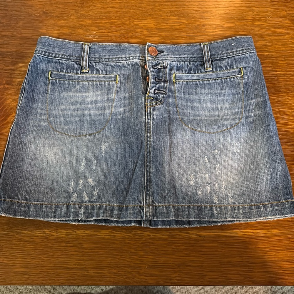 Women's Size 8 denim miniskirt